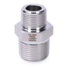 Nipple Hex Nipple, aço inoxidável sólido 304, 6000 psi, 1 x 3/4 NPT