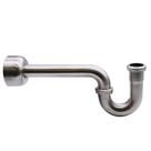 Níquel acetinado P-Trap Westbrass A400-1-07 1-1/2 OD 17 Gauge