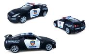 Nissan Gtr R35 Polícia Miniatura 1/36 Metal Fricção Kinsmart