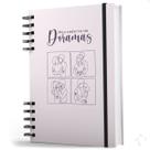 Nisti Print Caderno Diário de Doramas Para Resenhas Forever Rosa