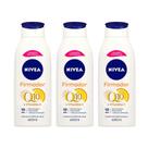 NIVEA Firmador Q10 + Vitamina C Kit com 3 unidades - Loção Hidratante