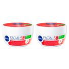 NIVEA Kit com 2 Unidades Creme Facial Antissinais 100g