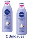 NIVEA Loção Hidratante Soft Milk 2X 400ml 72hrs Hitradação NIVEA Loção Hidratante Soft Milk 2X 400ml 72hrs Hitradação