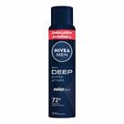NIVEA MEN Antitranspirante Aerossol Deep Sport MaxxTech Carvão Ativado