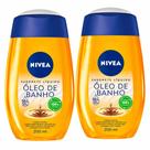 NIVEA Sabonete Líquido Óleo de Banho Kit com 2 Unidades