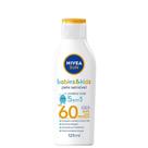 NIVEA SUN Babies & Kids Pele Sensível FPS 60 Infantil 125ml