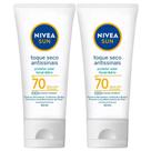 NIVEA Sun Kit com 2 Protetores Solares Faciais FPS70 NIVEA Sun Kit com 2 Protetores Solares Faciais FPS70