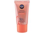 NIVEA SUN Protetor Solar Facial Tripla Proteção Loção Antiacne FPS 50 40ml