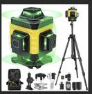 Nivel A Laser 12 Linhas Verde Recarregavel Com Tripé