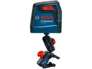 Nível a Laser 2 Linhas Alcance 12m c/ Suporte GLL 2-12G BOSCH Luz Vermelha