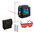 Nível A Laser 2 Linhas Gll12-22 Bosch Profissional + Óculos