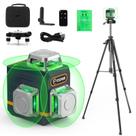 Nível a Laser 3D CIGMAN com Tripé e Controle Remoto - Bateria 4000mAh
