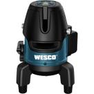 Nível A Laser 5 Linhas Verdes Com Base Giratória 360º - Ws8911K