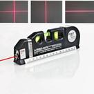 Nível a Laser Digital Multifunção com Laser + Trena 2,5m Ideal para Alinhar e Medir