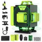 Nível de laser de linha UIFGVJH 16, autonivelante de 360 com 2 baterias