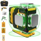Nível de laser DEGLASERS 4x360 Laser verde nível 16 linhas