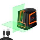 Nível de laser DOVOH C2-120G Verde recarregável de 20 m com modo de pulso