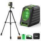 Nível de laser Huepar BOX-1G 150 pés com tripé de 60 polegadas, feixe verde