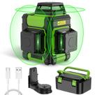 Nível de laser Huepar HM03CG 3x360 Verde autonivelante Nível de laser Huepar HM03CG 3x360 Verde autonivelante