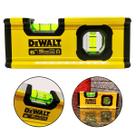 Nível De Mão Dewalt 6'' 15cm Com 2 Bolhas Alumínio E Base Magnética ConstruçãoDWHT42802
