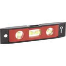 Nível de plástico 6" com base magnética 3 bolhas
