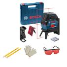 Nivel e Esquadro Laser Bosch Gcl 215 15m + Acessórios