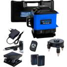 Nível Laser 3d Exbom 12 Fepronl1230 Linhas Recarregável Cor verde