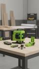 Nível Laser 4D 16 Linhas Verde Com 2 Baterias