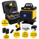 Nível Laser 4D 16 Linhas Verde Profissional 2 Baterias Recarregável