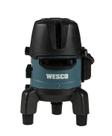 Nivel laser 5 linhas led verde ws8911k - wesco