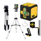 Nível Laser Portátil Verde 20m Teto Parede 2 Linhas Recarregável Com Tripé Multiuso Profissional Nível Laser Portátil Verde 20m Teto Parede 2 Linhas Recarregável Com Tripé Multiuso Profissional