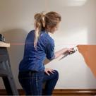 Nível Laser Trena Integrada Obras Nivelador Precisão Profissional Com 3 Linhas Medidor Ferramenta