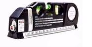Nível Nivelador Laser Trena 3 Bolhas Horizontal Vertical