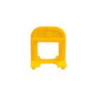 Nivela Piso Top (base) 2,0mm - Pacote 50 Pecas Amarelo - Nivela Certo