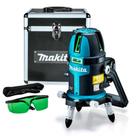 Nivelador Laser Tripe 3 Verticais 1 Horizontais Sem Fio 12V Com Óculos Maleta SK312GDZ Makita