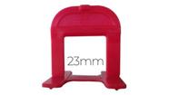 Nivelador piso 1,5mm top base c/50 vermelho 23mm vila Nivelador piso 1,5mm top base c/50 vermelho 23mm vila