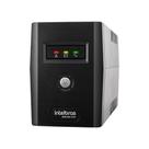 No break Intelbras XNB 600 600VA entrada e saída de 220V preto