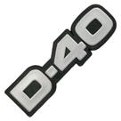 Nome Emblema Letreiro D-40 Cinza Pick-up Nome Emblema Letreiro D-40 Cinza Pick-up