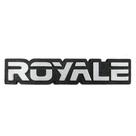 Nome Emblema Letreiro Royale Cromado 1,9 x 9,5 cm