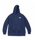 North Face Peaks Blusa de Moletom Bolso Canguru Azul Feminin -