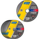 Norton Disco Nort.Inox 4.1/2X1,0 Standard - Kit C/12 Un