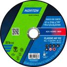 Norton Disco Nort.Inox 4.1/2X1,0X7/8 Class - Kit C/25 Pc Norton Disco Nort.Inox 4.1/2X1,0X7/8 Class - Kit C/25 Pc