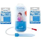 Nosefrida aspirador nasal + 2 refis - original - babydeas