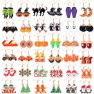 Nosiny, 36 pares de brincos de Natal, liga, Halloween, Natal, Ação de Graças Nosiny, 36 pares de brincos de Natal, liga, Halloween, Natal, Ação de Graças