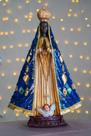 Nossa Senhora Aparecida 45cm Imagem Estatueta Em Resina