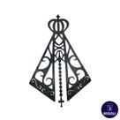 Nossa Senhora Aparecida Vazado 20cm - Arte Religiosa Decorativa