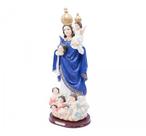 Nossa Senhora Da Cabeça 43cm Enfeite Resina
