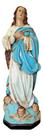 Nossa Senhora Da Conceição Arte Católica Linda 40cm Grande ! Nossa Senhora Da Conceição Arte Católica Linda 40cm Grande !