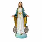 Nossa Senhora das Graças com Medalha Milagrosa 10 cm Nossa Senhora das Graças com Medalha Milagrosa 10 cm