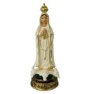 Nossa Senhora de Fátima Pintada à Mão Santa Imagem Sacra 9cm